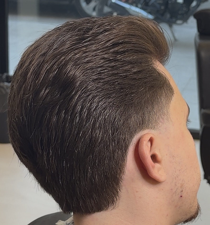 Corte creativo con diseño